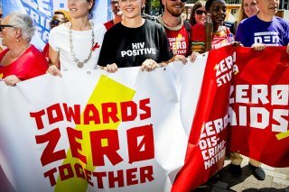 L'Onusida s'est fixée comme objectif d'éradiquer l'épidémie du sida d'ici à 2030 (archives). KEYSTONE/EPA ANP/PATRICK VAN KATWIJK